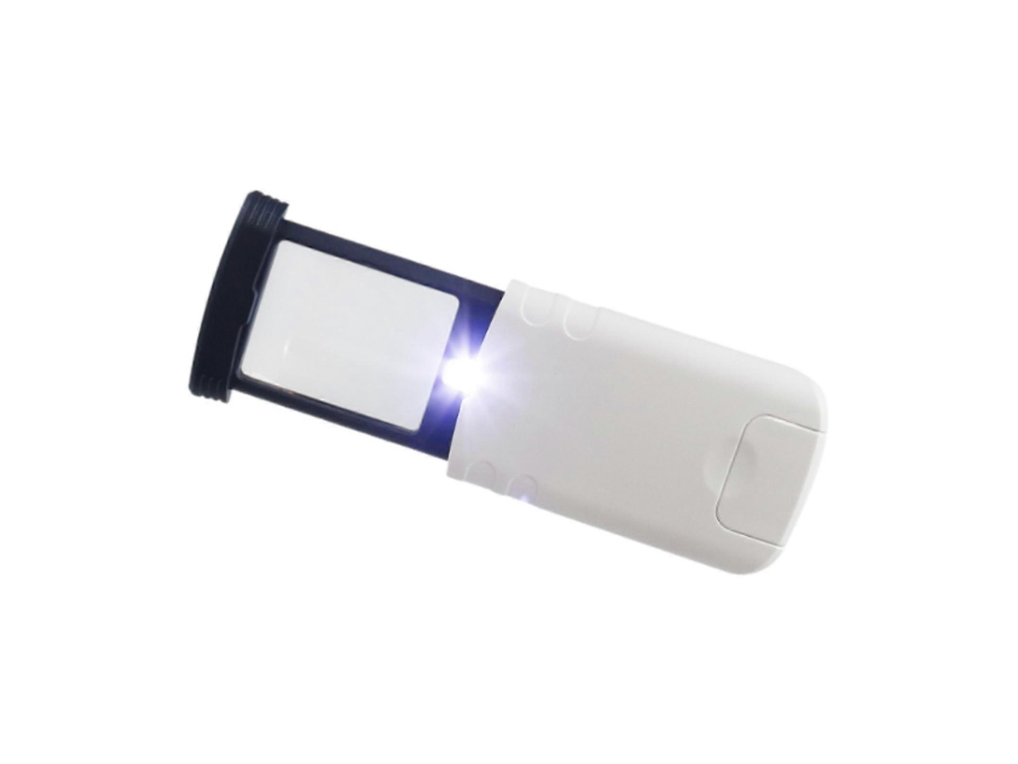 Lupa Led 4x Extensível Para Revista De Joias E Hobby Aquaforge