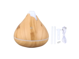 Humidificador De Ar Laxiscreed Com Luz Noturna E Aromaterapia Para Sala E Mesa Usb