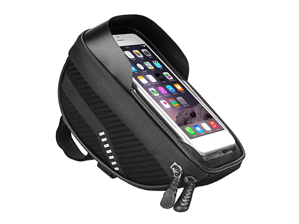Bolsa de Bicicleta Mali, com Suporte para Telefone, À Prova d'Água, Frame Teto, Tela Tática, Armazenamento de Ferramentas