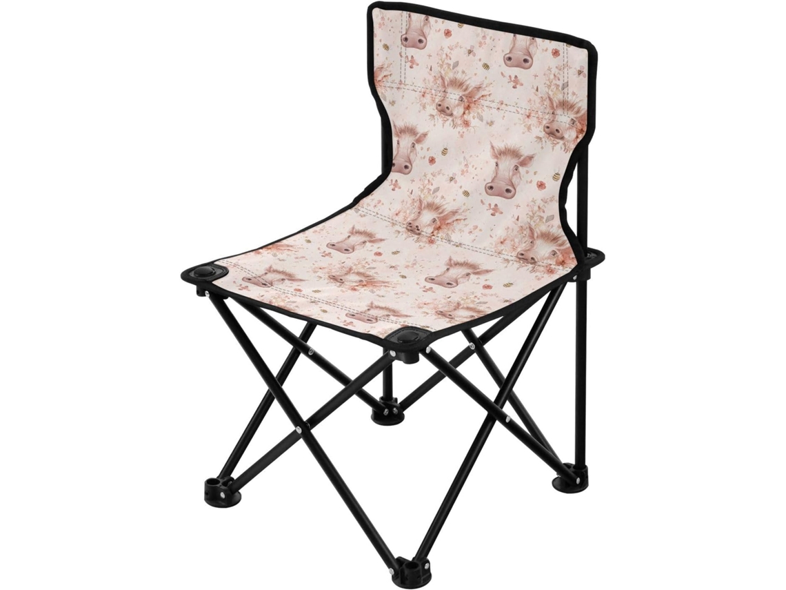 Cadeira de Camping Alipis em Ferro, Tecido, Aço, Pe Dobrável leve fácil de montar para Camping S/MARCA