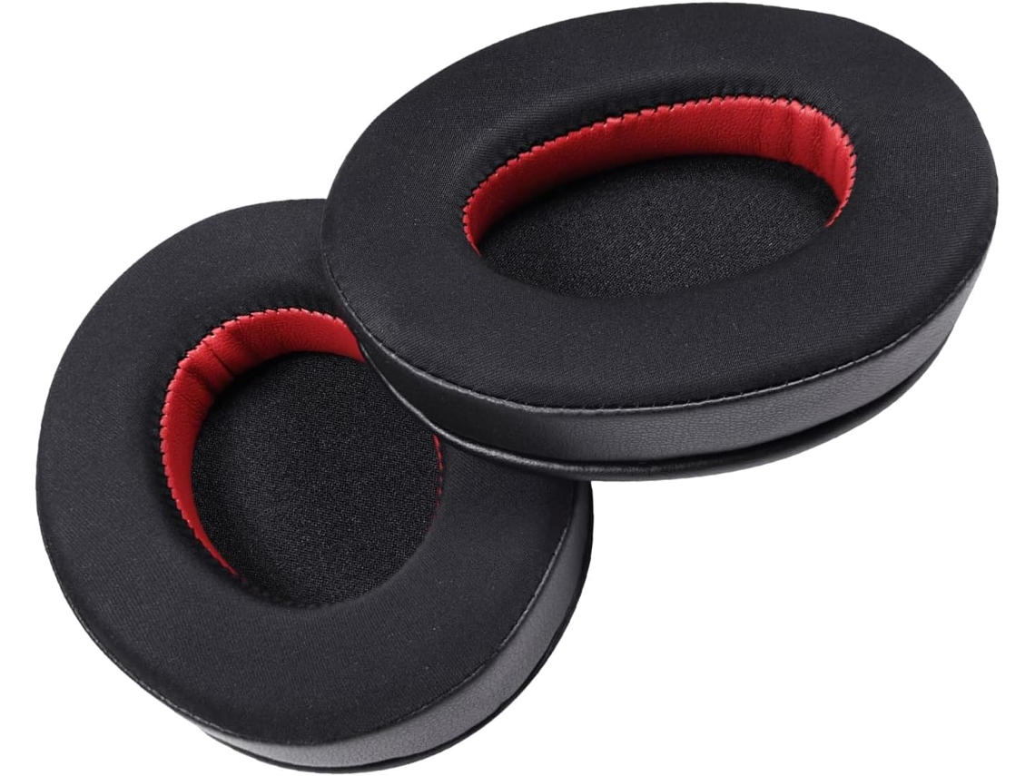 Almofadas de troca rápida SFUSHOS para headsets Cloud1/2/3/x, uso prolongado para jogos