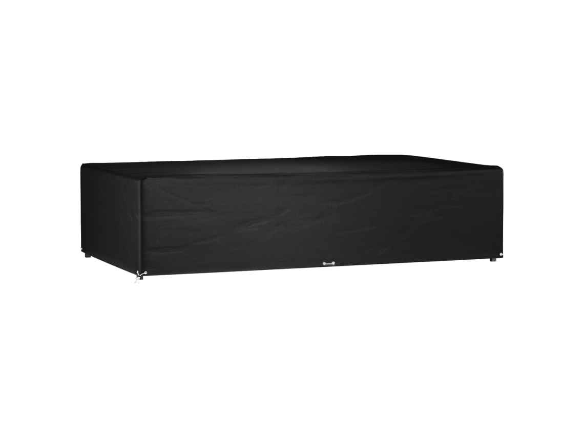 Garden Furniture Cover, Garden Furniture Covers Vidaxl Preto Polietileno (315 X 180 X 75 Cm)
