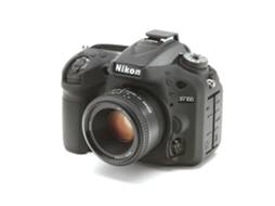 Capa para Nikon D7100/d7200 Acessórios para Estojo de Câmera em Silicone CUICH (preto)