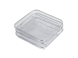 Rack De Fritadeira Ar Aço Inoxidável Compatível Com Ninja Foodi 8l, Acessório Desidratador Empilhável