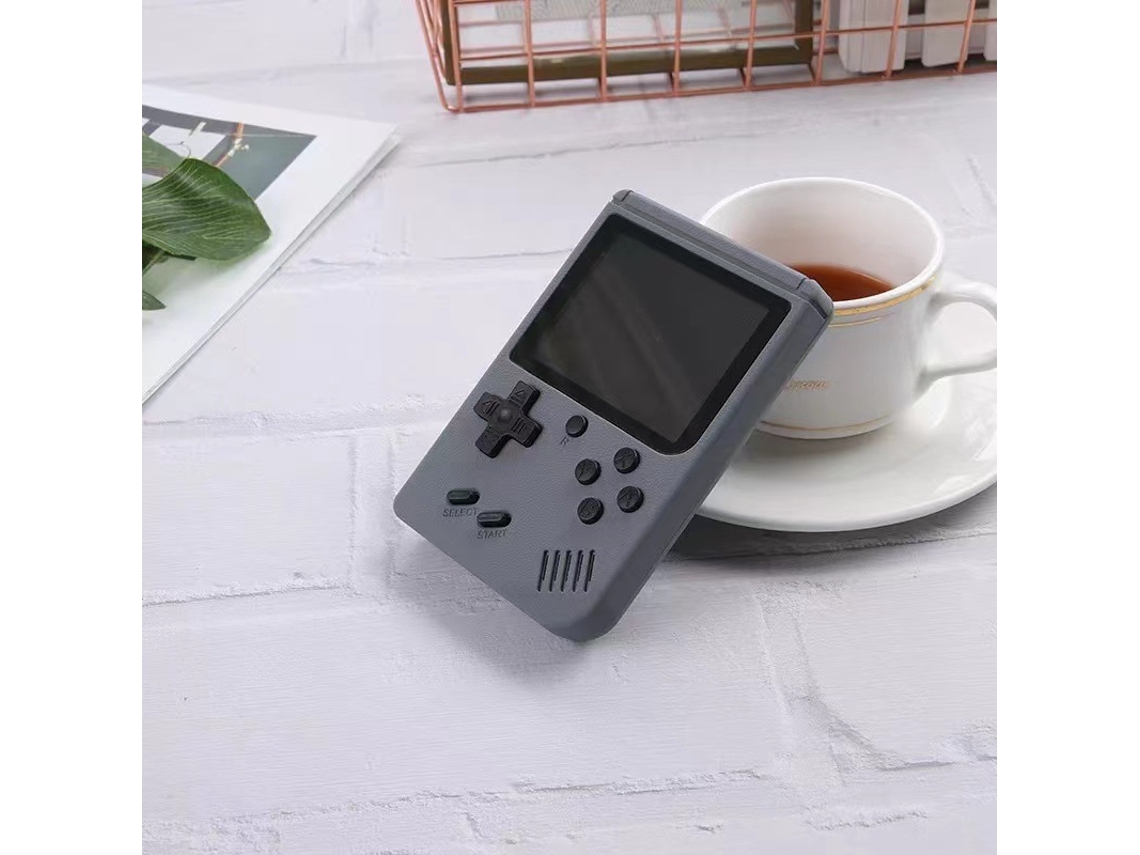 Console Portátil Retrô, Cinza AQUAFORGE