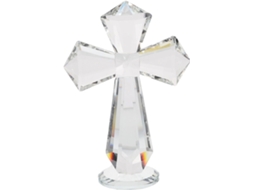 Cristal Decorativa Comunhão Estatueta Cristã Vidro Escultura Refinada Oração Decoração Páscoa Ornamento Único GOKOCO