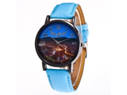 Reloj De Cuarzo Elegante Y Casual Unisex, Regalo (azul Claro)