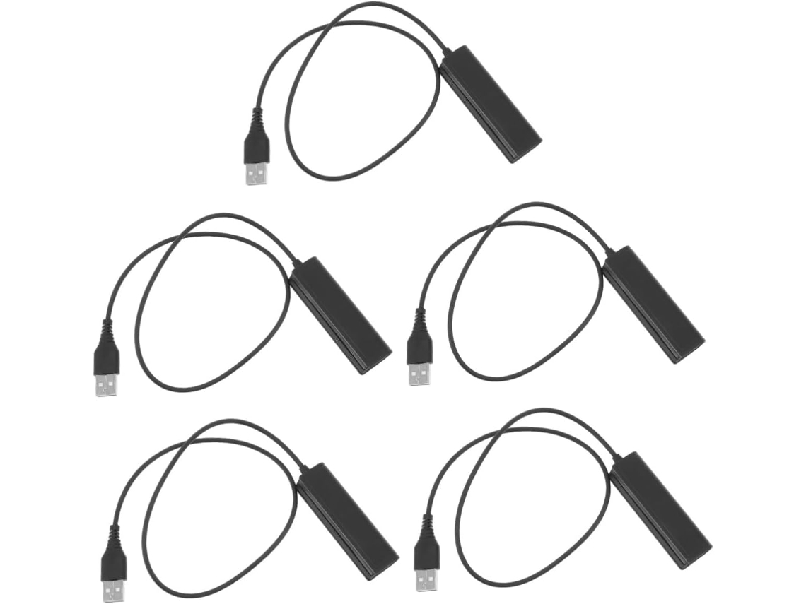 Adaptador Usb de 5 Peças para Fones, Compatível SFUSHOS