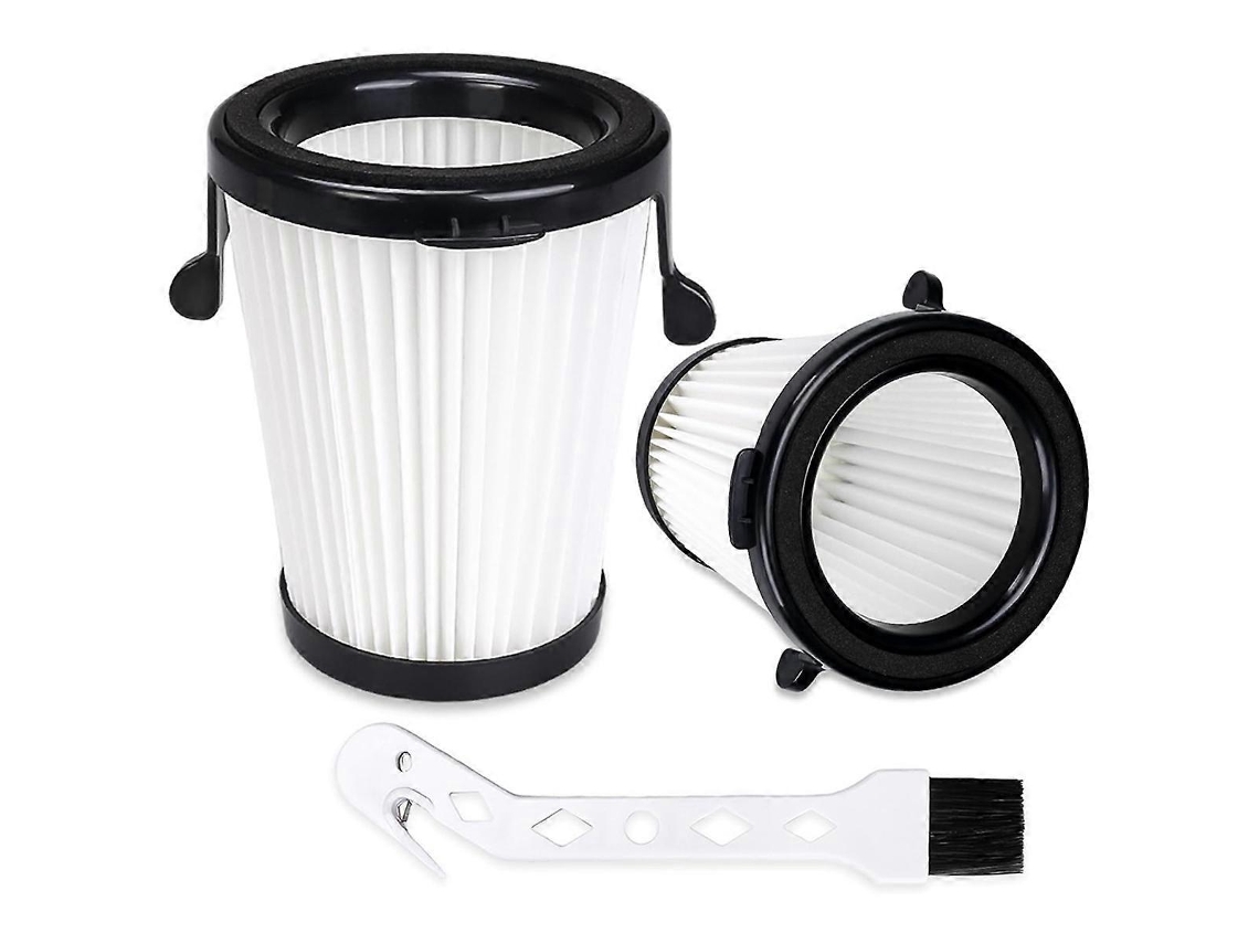 Conjunto de 2 Filtros Aspirador Compactos 49, 90, 1950 com 1 Escova de Limpeza BRILVIBERA