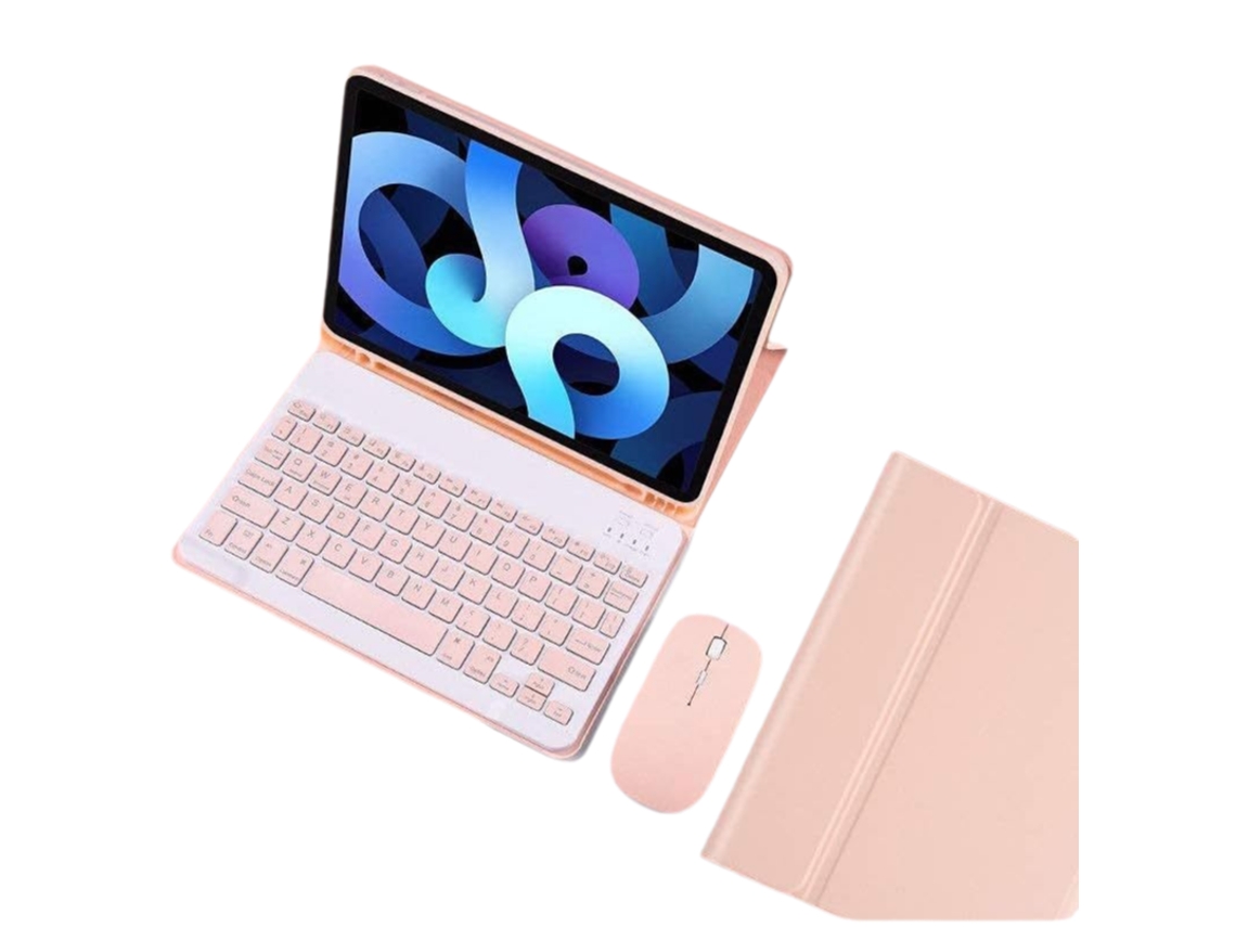 Capa Teclado Para Ipad 11 Polegadas 2020/2021 Com Rato, Teclado Fino Retroiluminado, Capa Dobrável Com Teclado Para Ipad Pro 11 Polegadas 3ª/2ª Geraçã