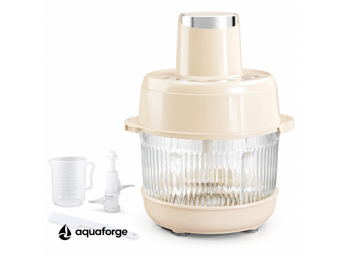 Processador De Alimentos Aquaforge Com 3 L E 3 Lâminas Para Cozinha