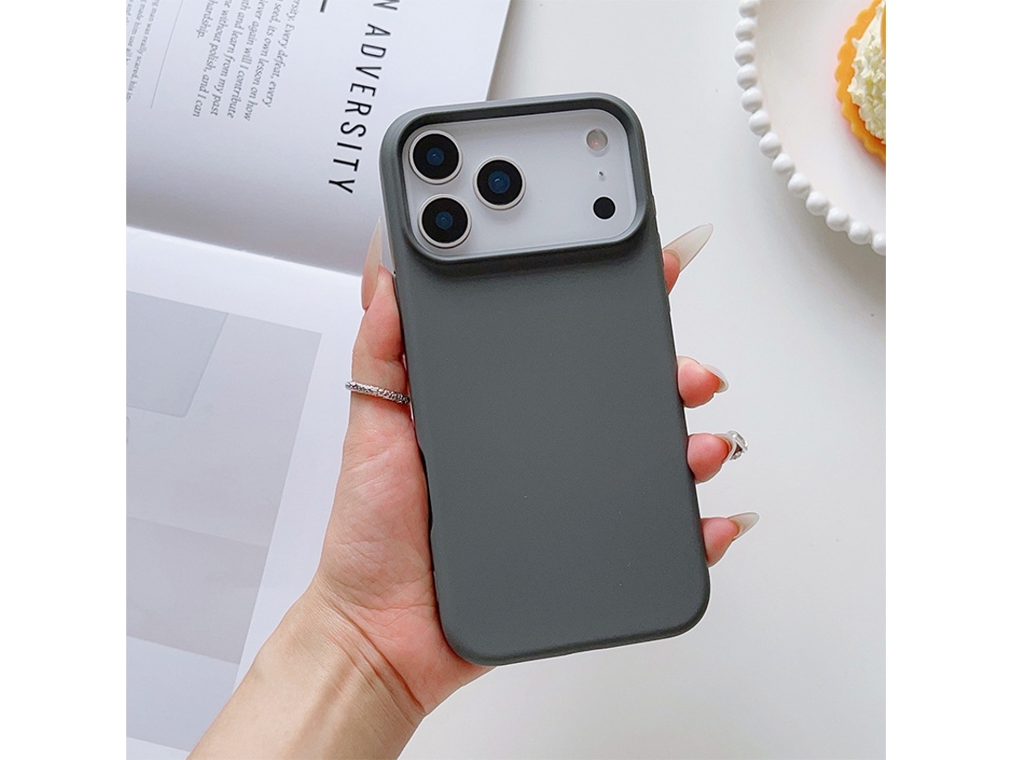 Capa Premium De Fibra Óptica Em Carbono Líquido Para Iphone 17