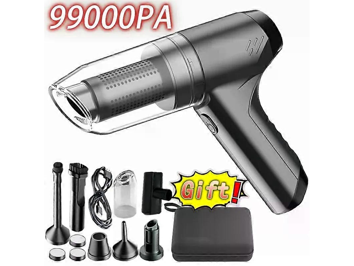 Aspirador De Pó Automotivo 99000pa 3 Em 1, Aspirador De Pó Sem Fio Portátil Para Veículos, Bomba De Vácuo Para Casa, Portátil, Se Aquaforge