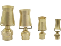 Aspersor de Latão para Irrigação Jardim com Bolhas Ar, 1,9 Cm, 2,5 3,8 5,1 Cm Mangueira É a Escolha Ideal