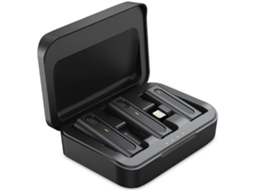 Pacote De Microfone De Lapela Sem Fio Para Iphone Ipad, Lapela Dupla Plug-play SUNNY SPACES
