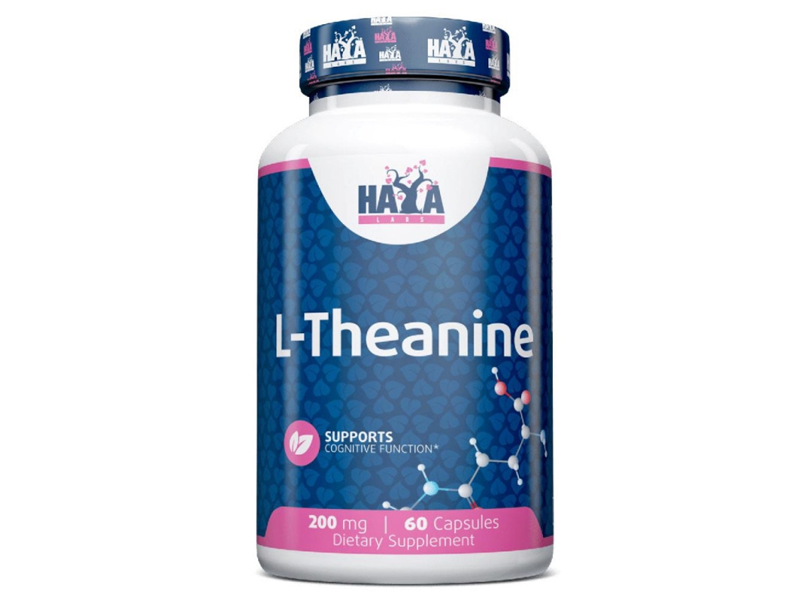 L-teanina 200mg - 60 Cápsulas De Haya Labs