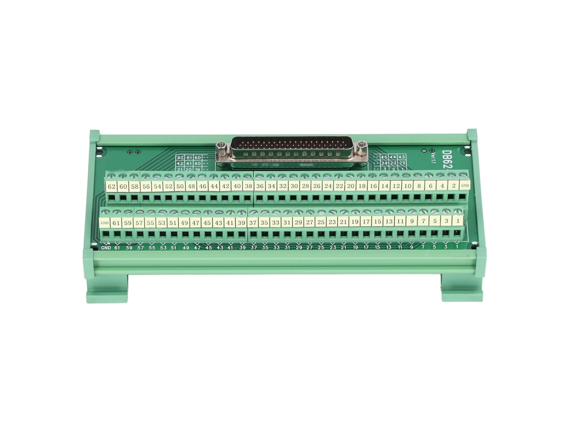 Bloco De Terminal 3 Linhas Adaptador Interface M/f Placa Quebra-cabo Módulo Dc 60vdb62-m7
