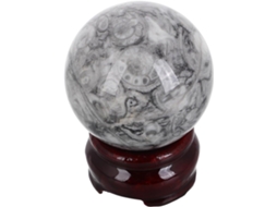 Cristal Decorativa Pedra Polida Objeto Decoração Interiores Escritório Design Elegante Natural Bola Arte Casa GOKOCO