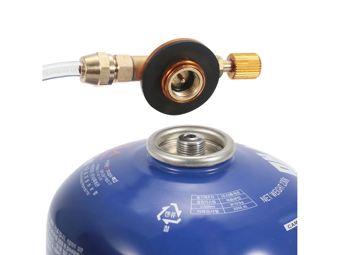 Adaptador de Recarga de Gás para Camping