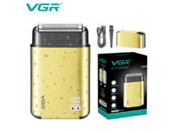 (dourado) Barbeador Elétrico Mini Recarregável Com Visor Digital À Prova D'água