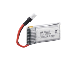 1 Unidadebateria Lipo 3.7v 400mah para Aviões Rc Eachine Mini Mustang P 51d F22 F4u T 28 Trojan F16 Bf109 Spitfire P40 A6m Zero Fw190 MDUG