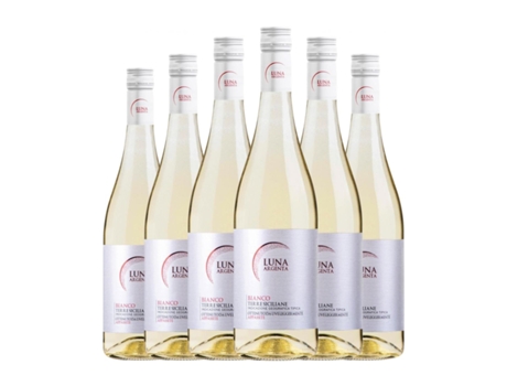 Vinho branco MONDO DEL VINO Luna Argenta Bianco Appassite Sicilia (0.75 L - 6 Unidades)