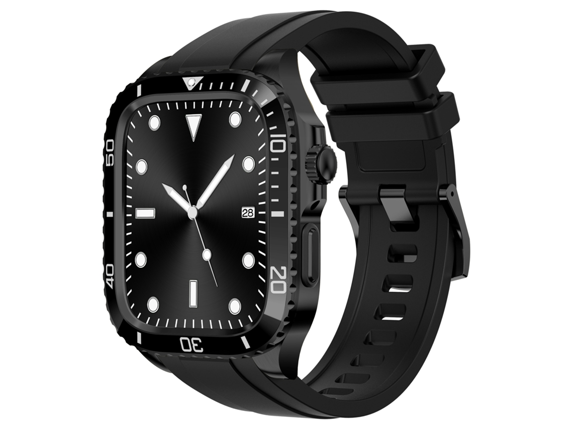Bracelete para Apple Watch 44mm Preto XIAOMOYU