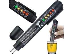 Tester Zruxe Para Líquido De Travão Digital (dot 3-4-5, 5 Led, Preto)