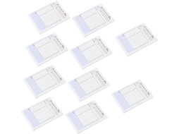 10 Blocs-notes De Planification Hebdomadaire, Carnet De Suivi Des Élèves, Papier Blanc, Et Généreux