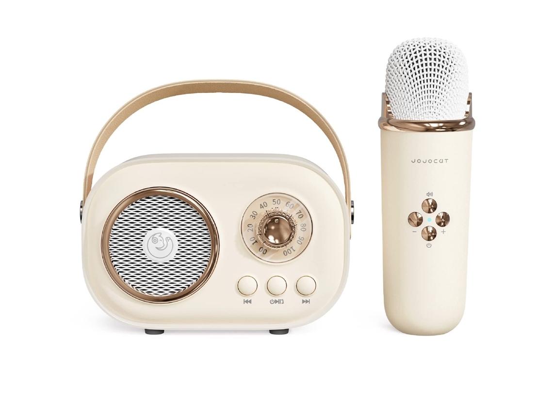 Mini Máquina De Karaokê, Máquina De Karaokê Para Crianças E Adultos Com Microfone, Conjunto De Karaokê Com Alto Falante Bluetooth Aquaforge