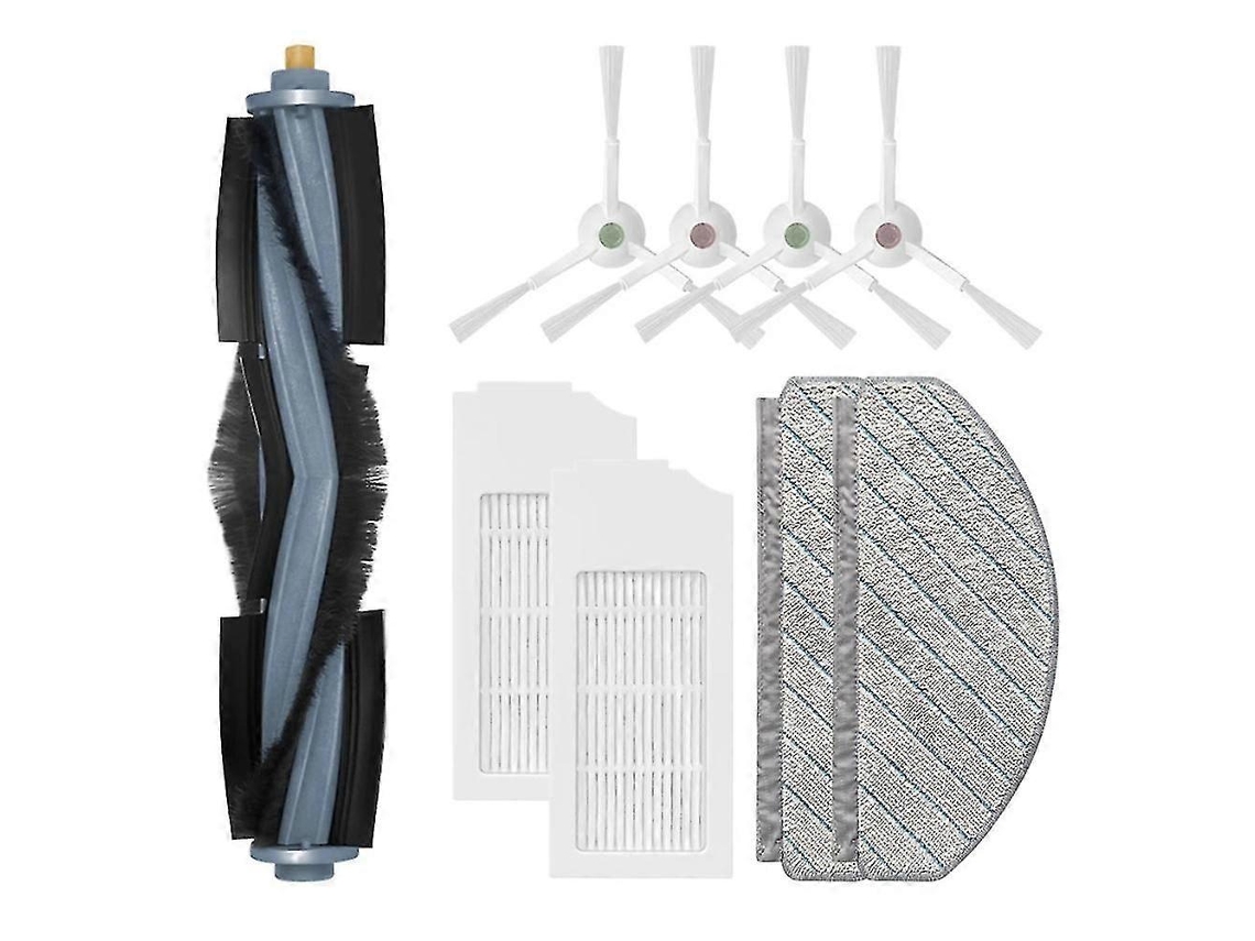 Peças De Reposição Para Aspirador De Pó Robô Deebot T10 Plus, Escova Principal, Escova Lateral, Filtro Hepa