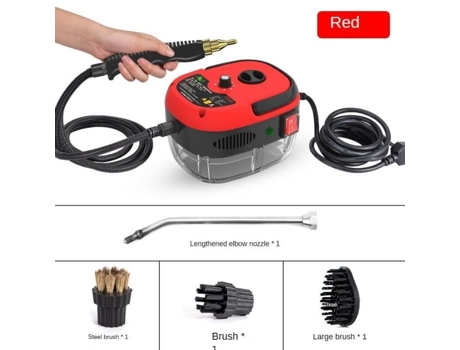 Limpador a Vapor Limpador a Vapor de Alta Temperatura 2500W 110V 220V Esterilização para Ar Condicionado Exaustor Vermelho-220V RNCYN
