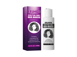 Mousse Para Cachos Eelhoe 100ml: Define, Nutre E Estila Cachos Com Volume E Hidratação