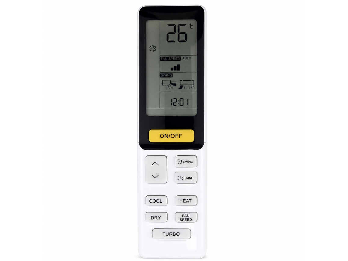 Comando À Distância Para Ar Condicionado Compatível Com Haier, Modelo 0010402886r_dae