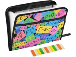 Pastas Material De Escritório, 13 Bolsos, Tamanho A4 E Carta, Com Fecho De Zíper, Armazenamento De Documentos