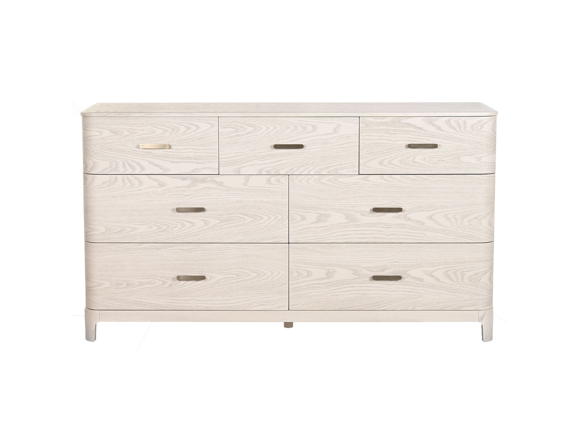 Cómoda Home Esprit Cinzento Claro 165 X 48,3 X 92,5 Cm