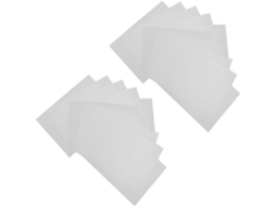 Protetores De Prateleira Cozinha, 20 Peças, Pp Transparente Fosco 0, 5mm, Dupla Face, Antiderrapante, Para Organizador