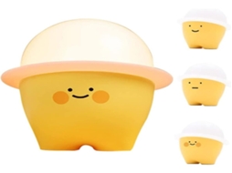 Lurelia Abajur Infantil Com Silicone Macio, Recarregável USB, Sensor Touch E Regulador De Brilho Para Bebês E Crianças