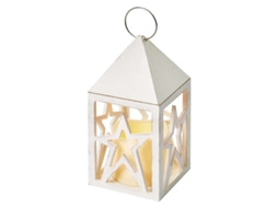 Decoração de Luz de Natal LED EMOS Lanterna Estrela 3x Aaa Branco Quente