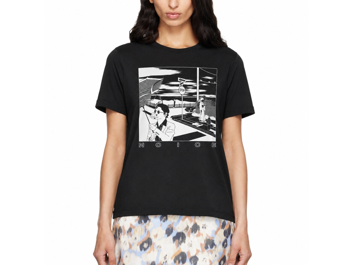 Rockinstone Street Scene Tee - White Noice T-shirt Unique Designer Style