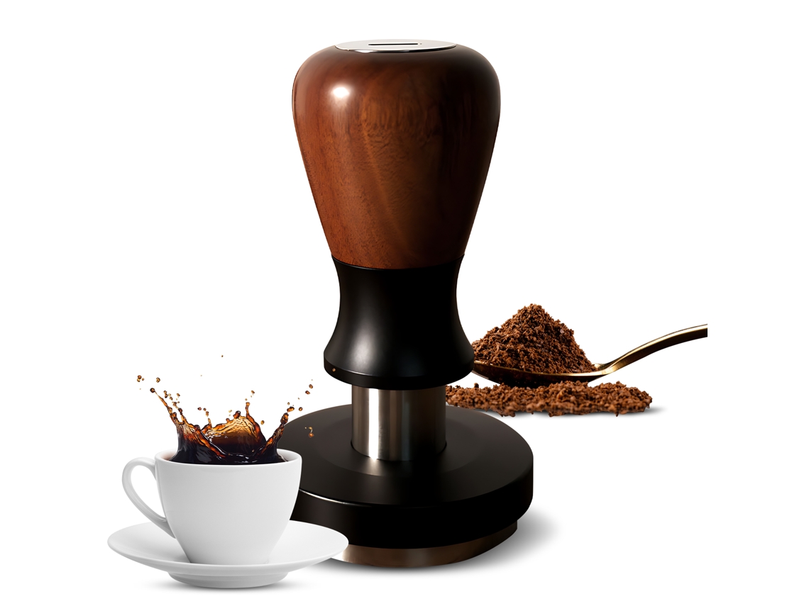 Tamper De Café 58.35mm 304 Aço Inox Com Base Plana