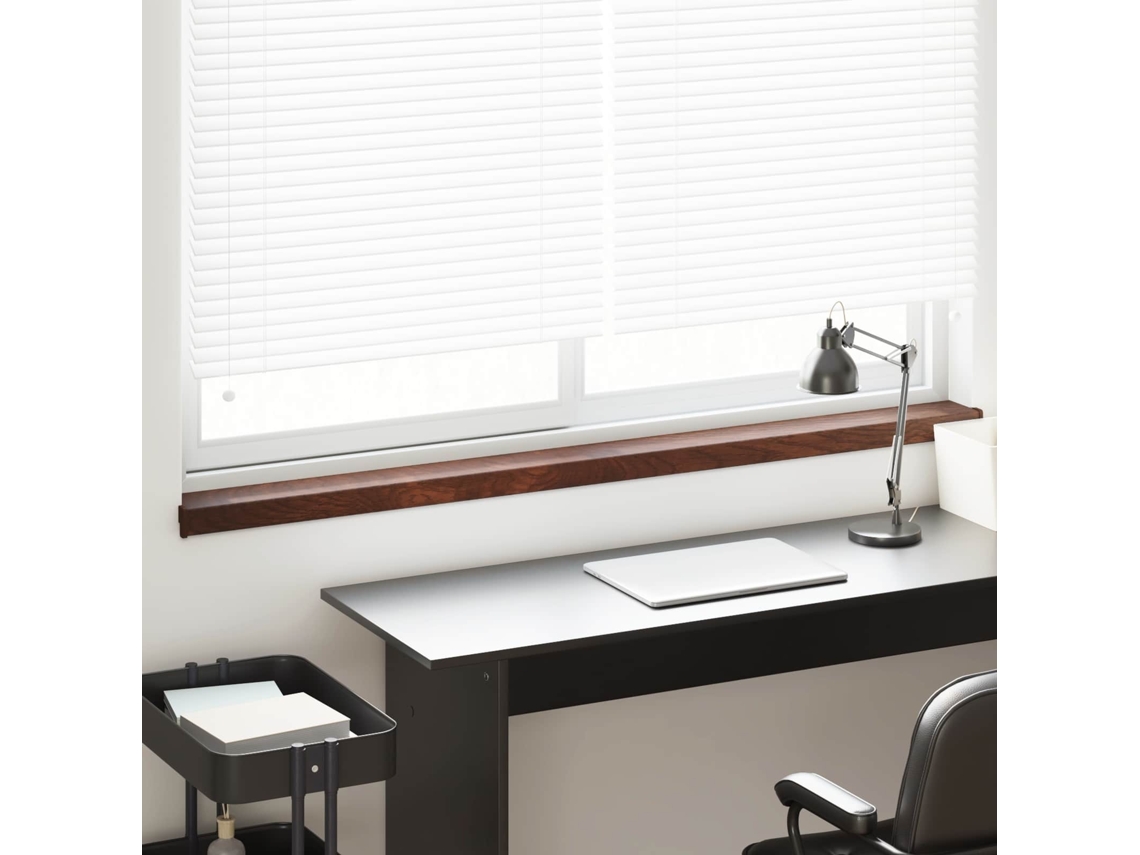 Vidaxl Soleira De Janela Madeira Marrom 140 X 15 X 4,5 Cm Pvc