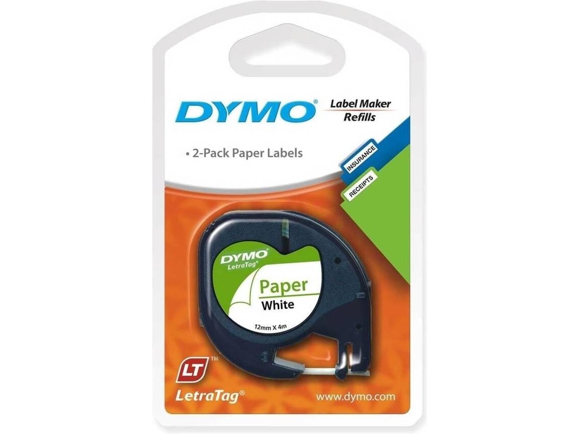 Fitas DYMO Letratag Branca