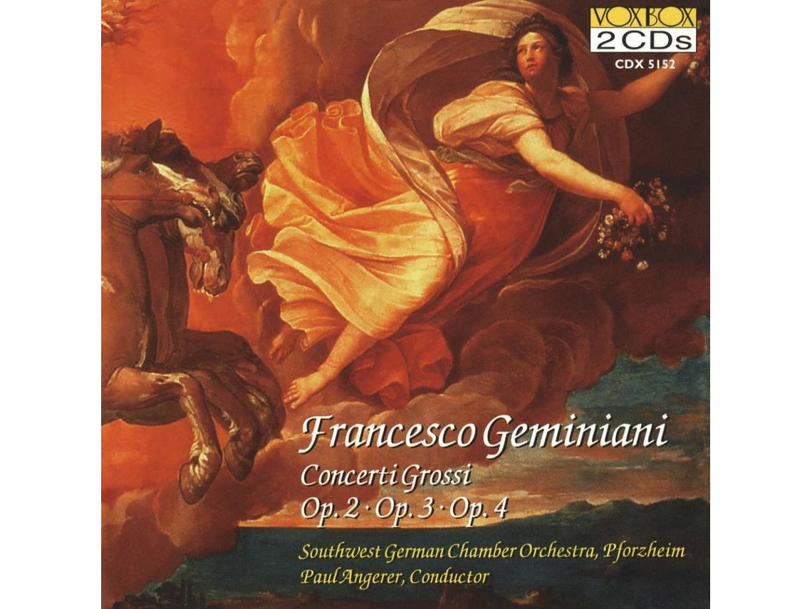CD Angerer/SW German CO - Conerti Grossi,op.2-4 (2CDs)