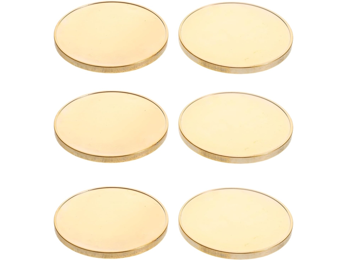 Conjunto De 6-moedas Comemorativas Moeda Comemorativa 4, 4cm 1, 73 Polegadas, Ideal Para Decoração Personalizada Com