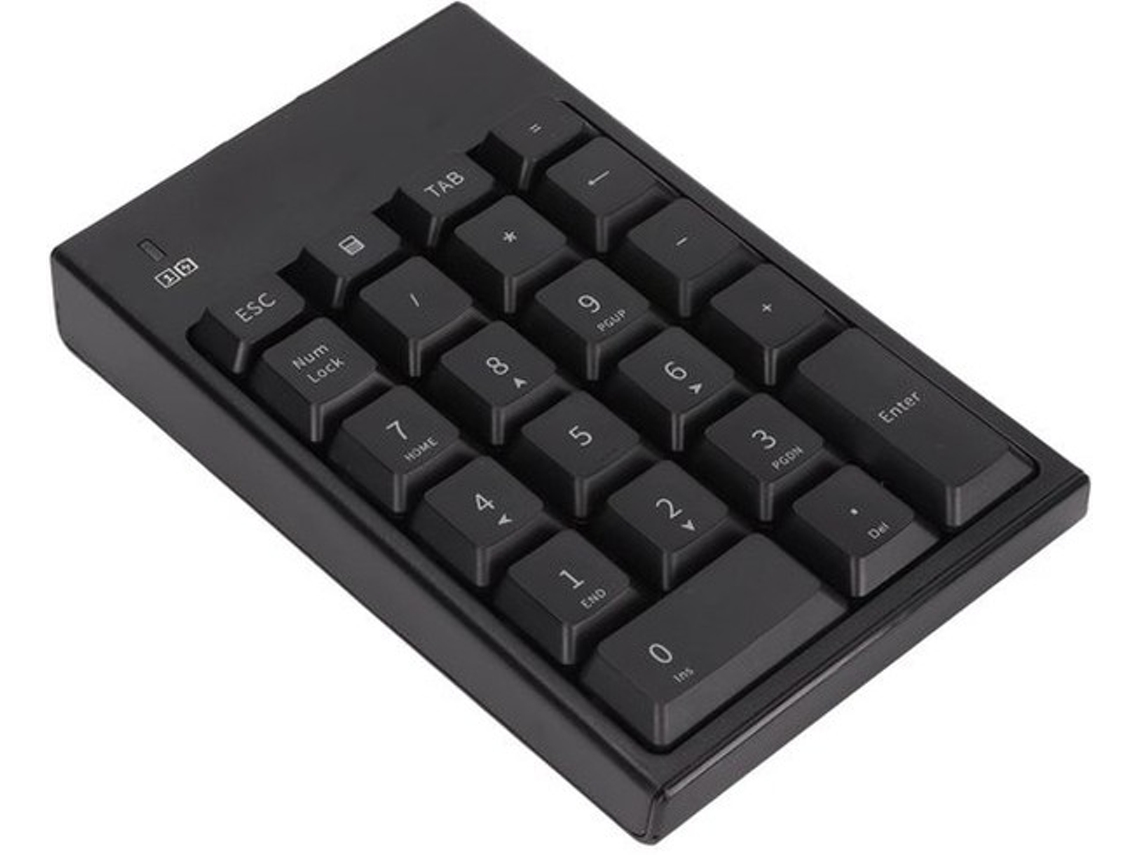Escolha Sólida - Bloco De Contagem Numérica Sem Fio - 22 Contadores - Plug-and-play - Formato Compacto - Contabilidade Financeira - Para Laptop E Comp