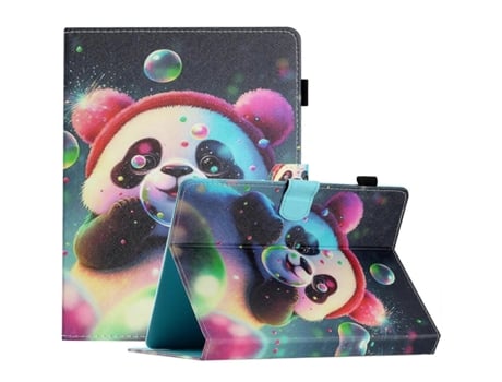 Para Capa De Couro Para Tablet De 7 Polegadas Com Desenho Colorido E Costura Webake