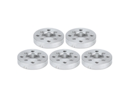 Adaptador De Padrão De 5 Furos Em Aço Alumínio Da Laxiscreed Para Eixos De Rodas De Robôs E Maquinaria