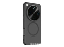 Adequado Para Capas Foscas De Celulares Oppo.fecho Magnético Preto série Armor - Oppo Find X8 Pro