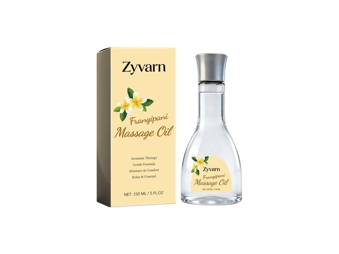 Óleo de Massagem Zyvarn Frangipani Hidrata Pele